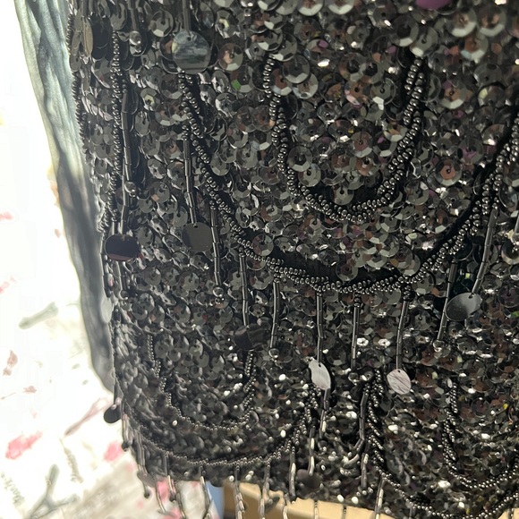 Vintage Hand Beaded Top, 100% Wool, Made in Hong Kong - Picture 12 of 12